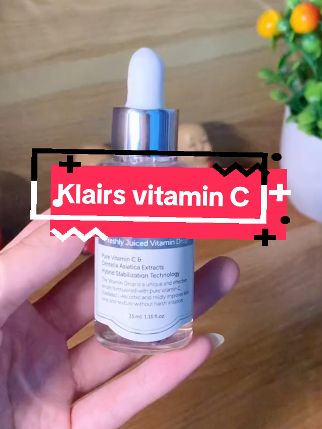 Serum Vitamin C dưỡng trắng da Klairs Freshly Jucied Vitamin Drop Serum#xuhuong #serumvitaminc #vitaminc #trangda 
