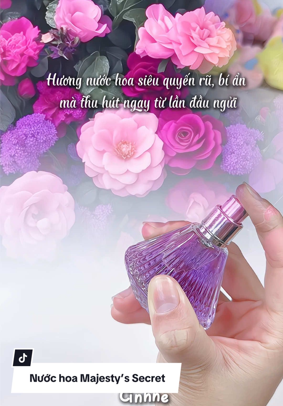 Bề ngoài giống viên kim cương cực đẹp xỉu lun á mà hương nước hoa thơm nha giá hssv lắm 😍 #nuochoamajesty #nuochoachinhhang #nuochoagiare #reviewnuochoa #sweetdream