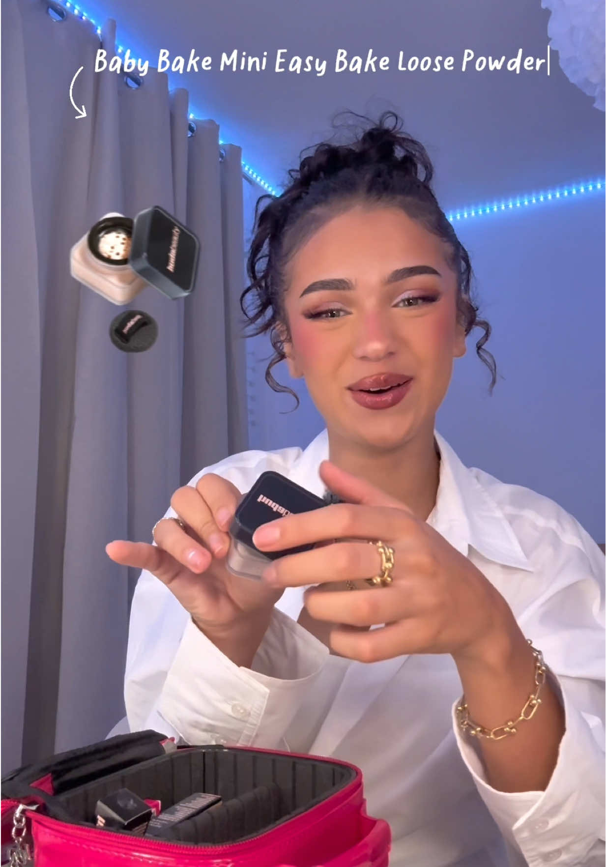 Unboxing de la mini trousse @Huda Beauty 💓 #makeup #unboxing #produits 