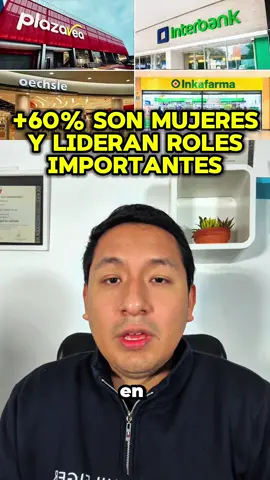 Empresas en Perú con +60% de mujeres, qué hacen y 3 carreras para entrar a cada una. Guárdalo si estás eligiendo dónde postular. #EmpleoPerú #TalentoFemenino #QuéEstudiar #UniversitariosPerú #CarreraProfesional