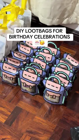 Lootbags for birthday, halloween, Christmas celebrations 🥰🎂🥳 #lootbags #birthdaylootbags #diylootbags #birthdayparty #diybirthdayparty 