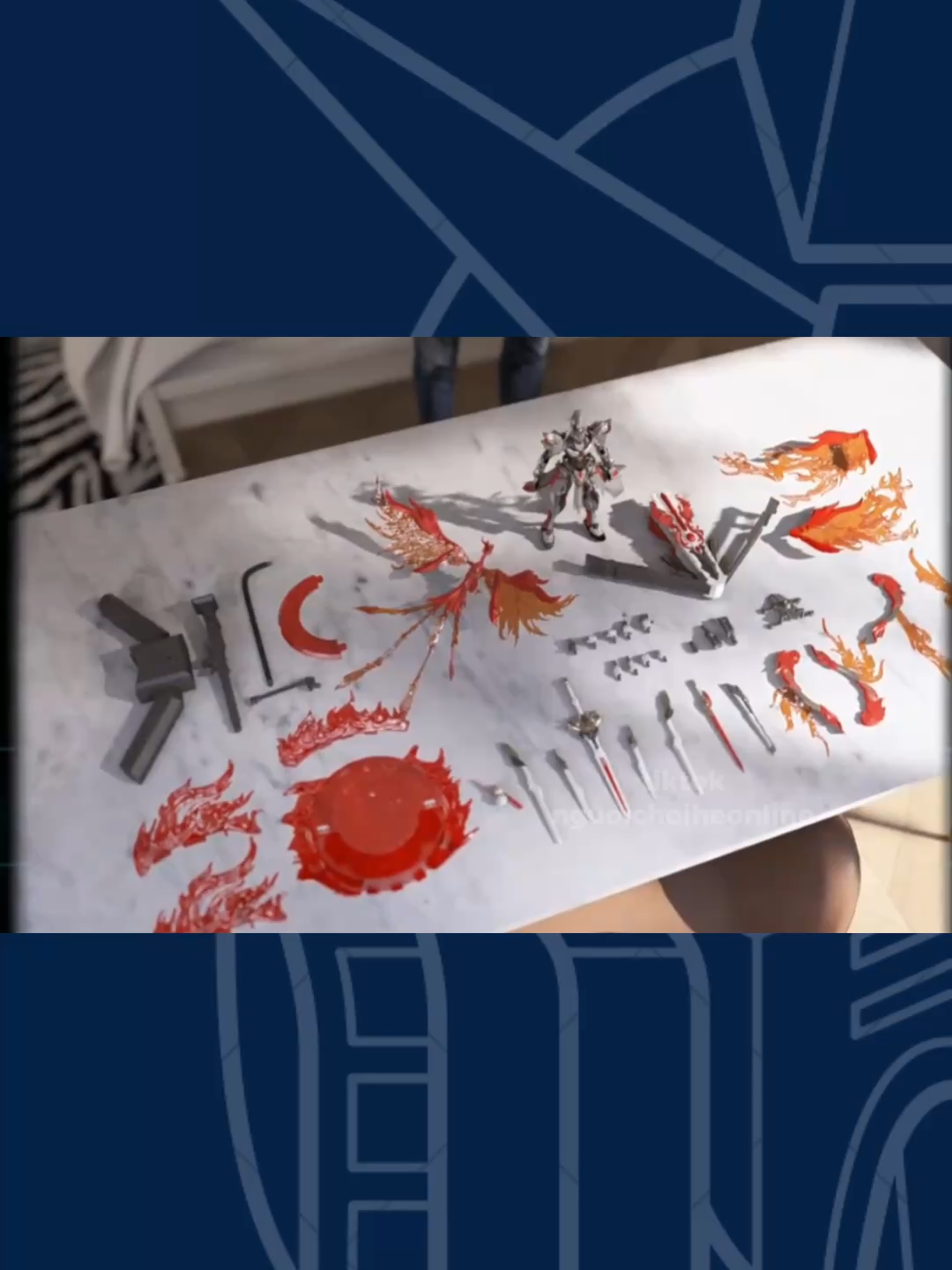 [Mô hình Trung Quốc] 1/100 Thuần Dương Chân Quân #nguoichoiheonline #mohinh #modelkit