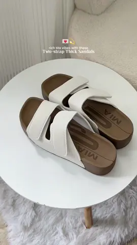 Replying to @✨Msthine - Tiktok Affiliate✨ ganda nito! Nag restock na❤️ #sandalslipper #sandalsforwomen #twostrapsandals #slippersforwomen #miasandals 