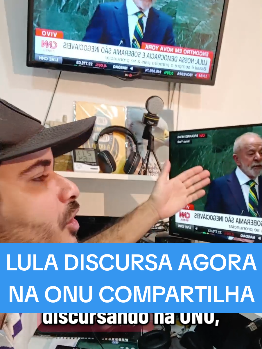 Lula discursa agora na ONU #lula #creatorsearchinsights #noticias #donaldtrump 