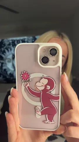 Curious George phone case 🙈🙈 🌸🌸 #phonecase 