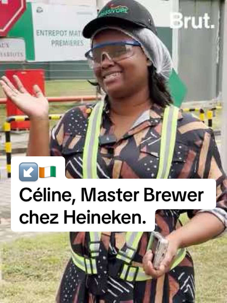 🇨🇮 À Abidjan, Brassivoire a décroché le titre de la bière la plus fraîche, titre décerné par le groupe Heineken. Pour Brut, nous avons suivi Céline qui est au cœur du brassage et qui nous dévoile son métier. En partenariat avec Brassivoire.
