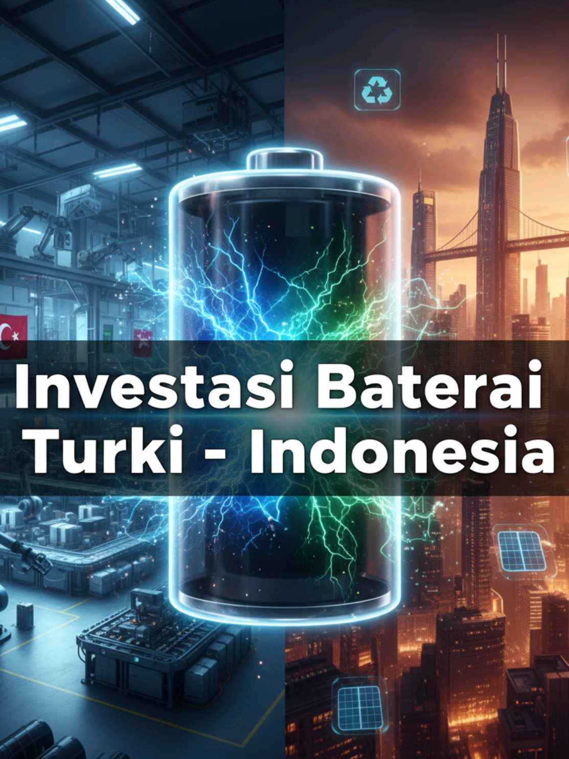 🚀 Turki Lirik Indonesia untuk Investasi Baterai Lithium-ion! ⚡🇮🇩 Produsen sel baterai asal Turki tertarik bekerja sama dengan Indonesia Battery Corporation (IBC). Kalau ini terealisasi, Indonesia bisa makin dekat jadi pusat baterai Asia! 🌏🔋 #Investasi #Baterai #EnergiBersih #IndonesiaMaju