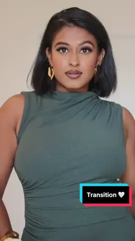 Wasn’t the dress I was suppose to wear and the hair was not cooperating at all either but managed to film some content and I’m not about to let it go to waste so here it is! 🤍 Dress: @amazonca @amazonfashion  Bangles: @aldo_shoes  #transition #trendingaudio #trendingtransition #makeuptransition 