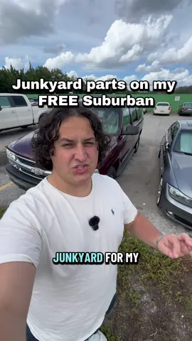 Junkyard parts are the best hack #tiktokcarhackscampaign #tiktokcarglowupcampaign #cartok #projectcar 