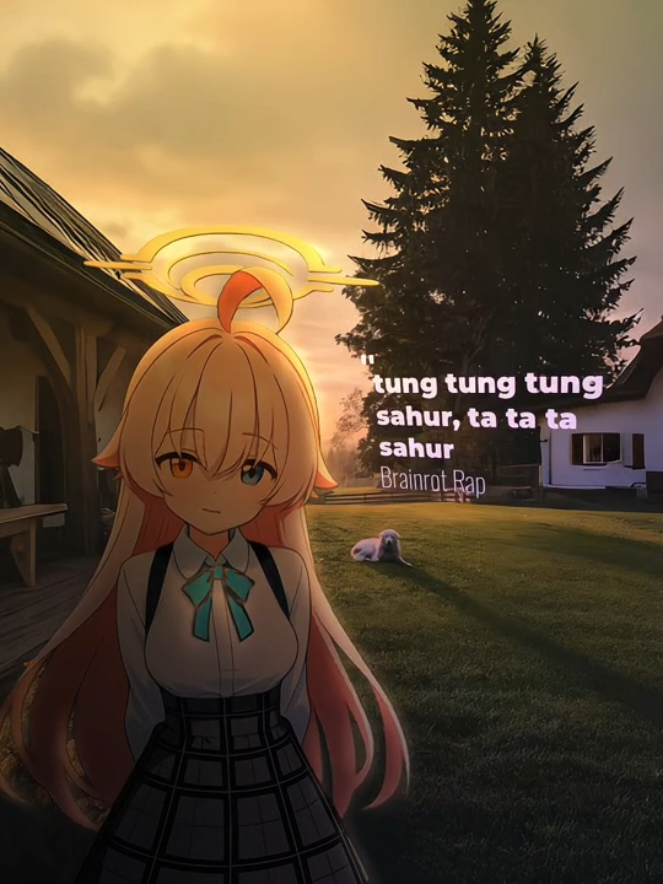 fail dikit jir🫩🫩 #tungtungsahur#gfxanime#l2d#hoshinobluearchive#fyp 