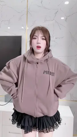 Áo Khoác Nỉ Form Rộng Hoodiezip 4 Túi #aokhoacni #aokhoacnang #aokhoacnu #thoitrangnu #xuhuong 