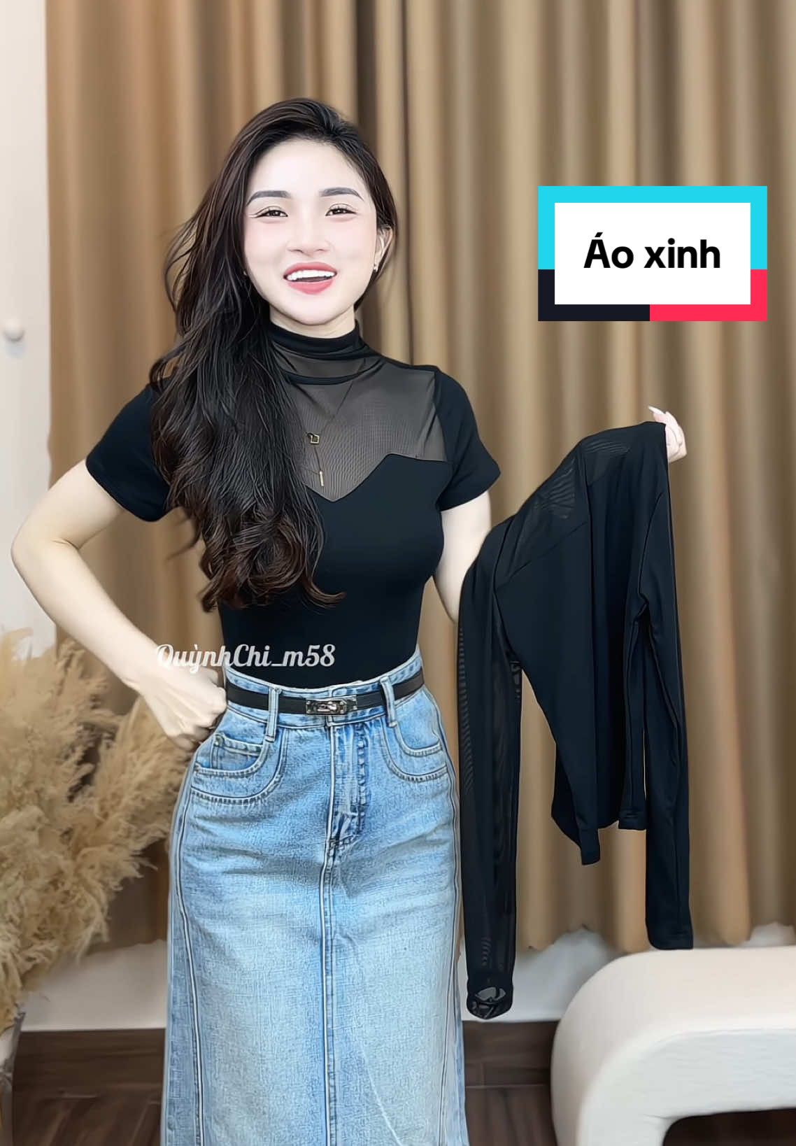 Áo cộc tay phối lưới mặc sang chảnh, chất đẹp #aokieu #aonu #aokieuhottrend #aoxinh #aosangchanh 