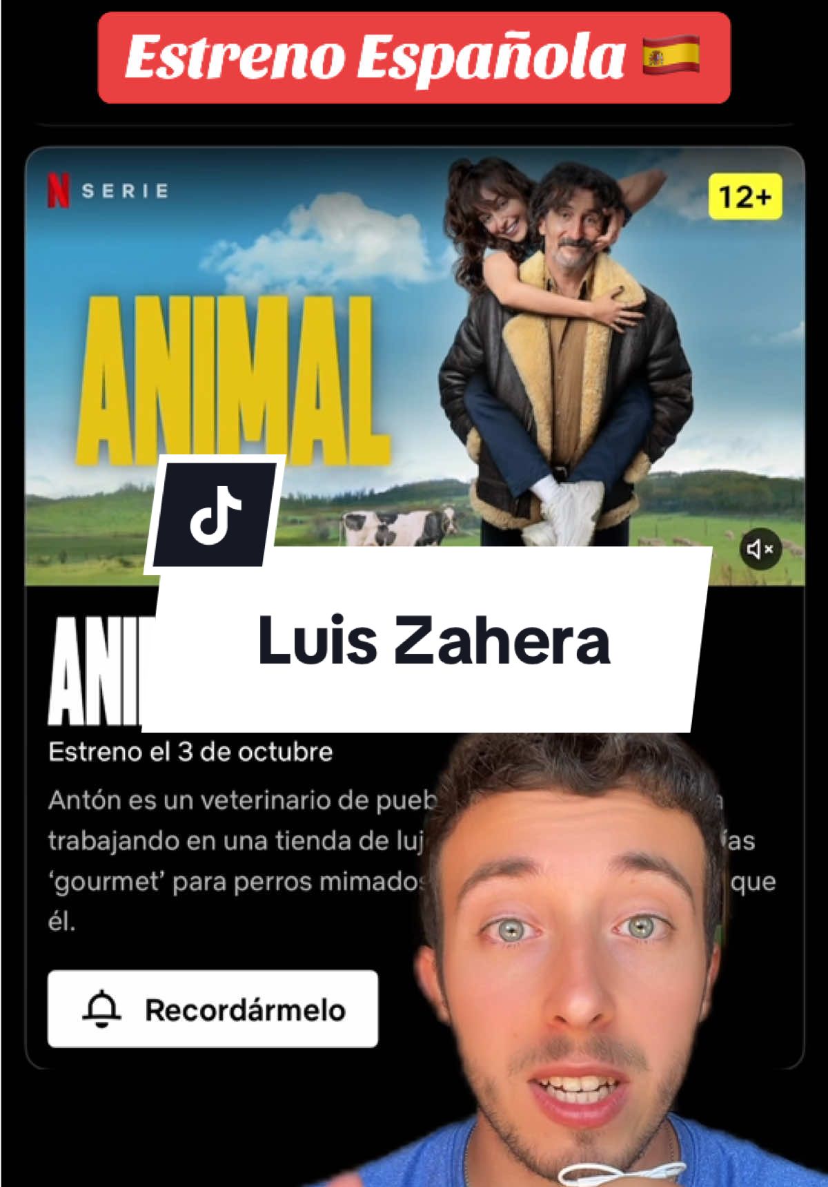 Estreno en netflix serie española de Luis Zahera. Animal serie española de luis zahera. #luiszahera #serieespañola #seriesespañolas #animalserie #seriesdenetflix 