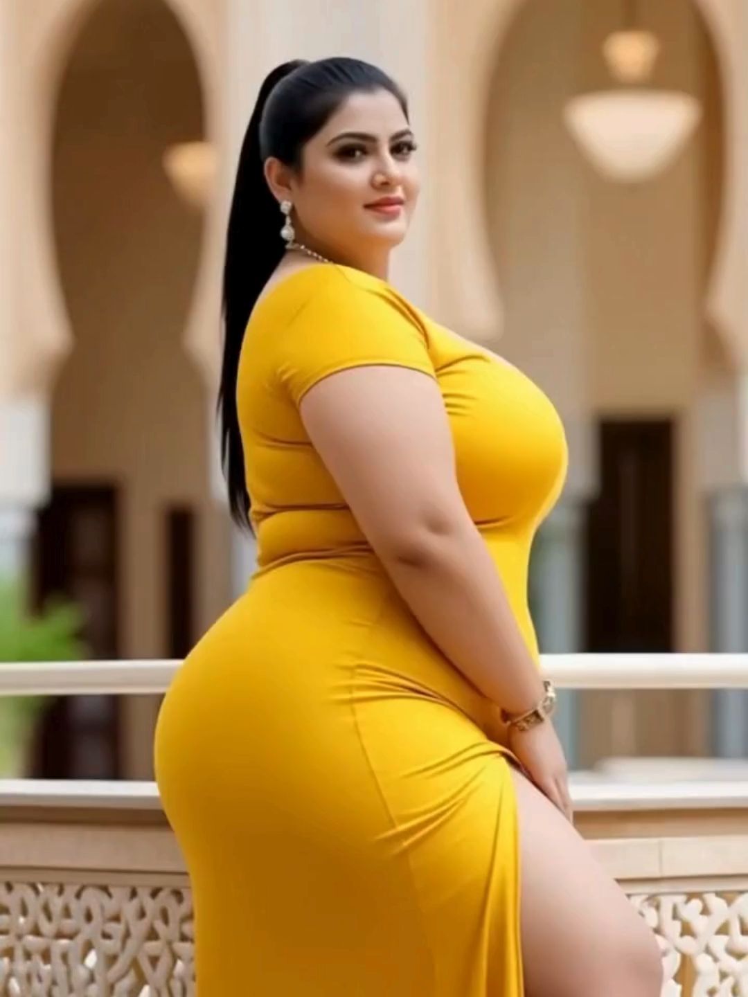 Dubai, Queen shows fashion #shorts #trendingclips #ai #style #fashion #music #girl #tiktok