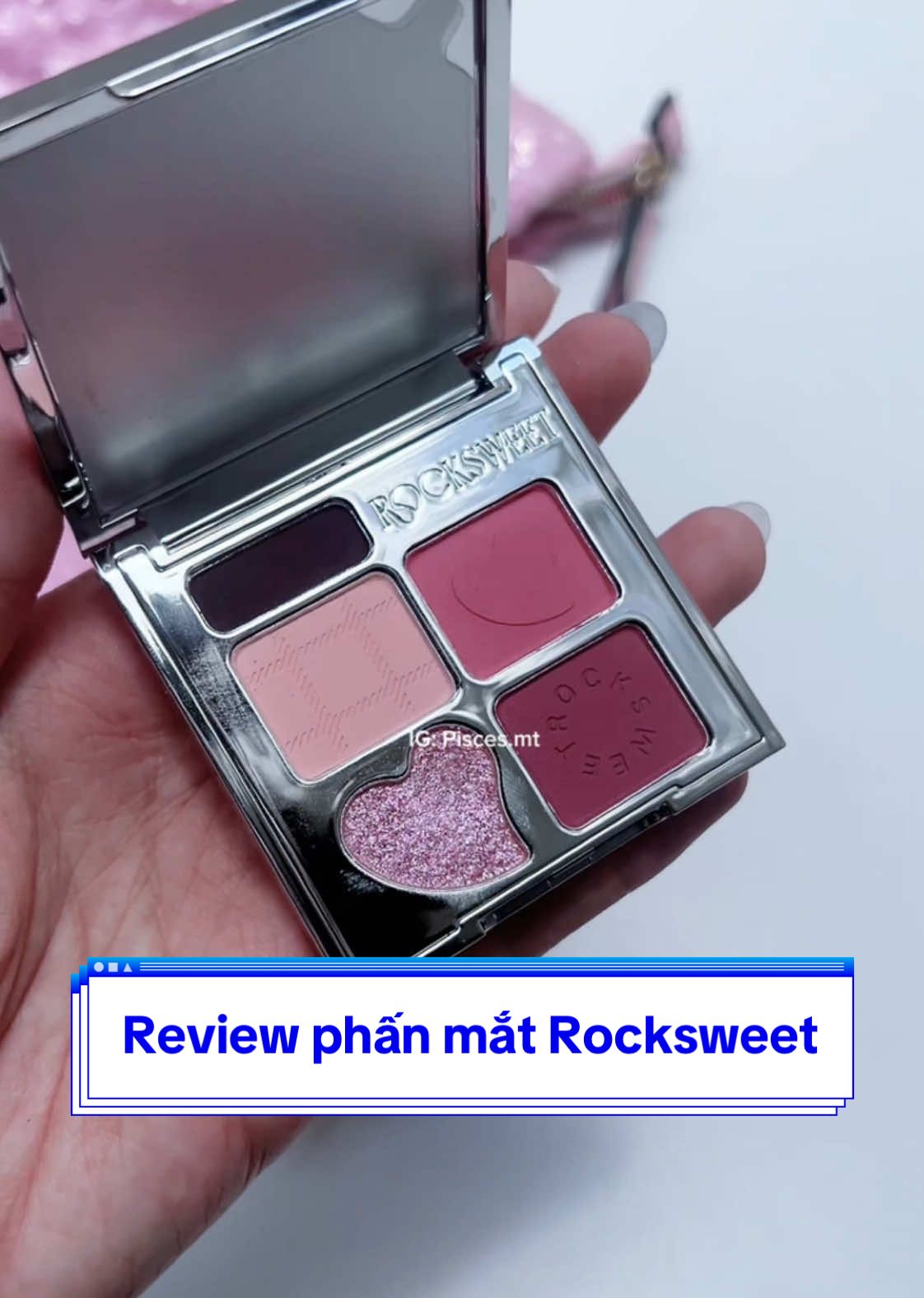 Tui thường hông đặt ngôi sao hy zọng nhiều ở mấy món này nhưng mà đợt này quá wow với tui. Một bảng phấn mắt tiện lợi và rất đẹp  #phanmat #eyeshadow #makeup #rocksweet #trangdiem #trangdiemmat #foryou #fyp #xuhuong 