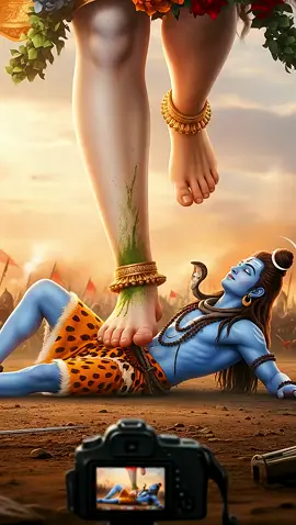 माता काली ने शिव के पैर क्यों रखा।Why did mother Kali put Shiva's feet? kali mata ki kahani#jayshreekrishna❤️🦚#harharmahadevॐ🙏🙏🕉️🔱🔱#foryoupage❤️❤️#goviral#foryou 