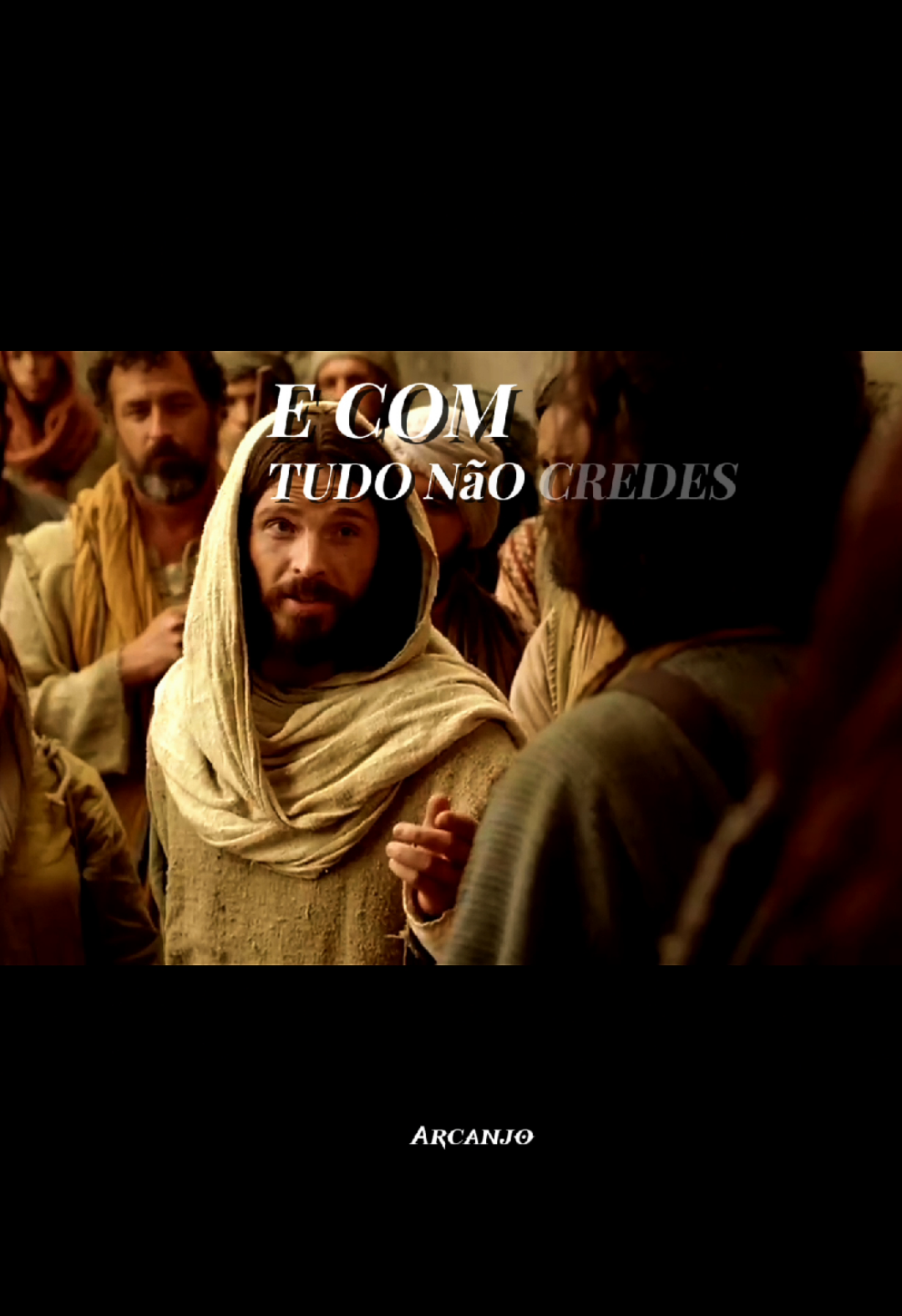 João 6:51 Eu sou o pão vivo que desceu do céu; se alguém comer deste pão, viverá para sempre; e o pão que eu der é a minha carne, que eu darei pela vida do mundo. #jesus #edit 