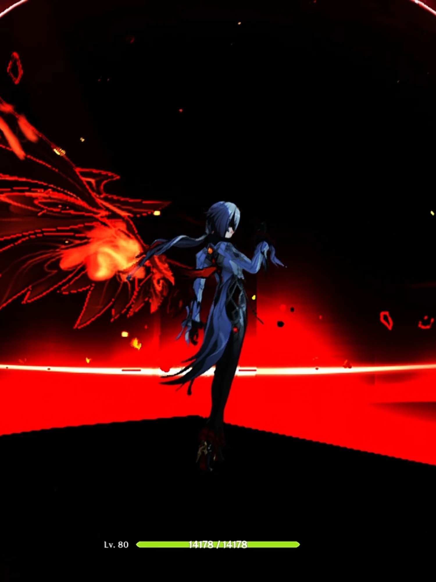 Arlecchino Slowmotion Burst #arlecchino #GenshinImpact