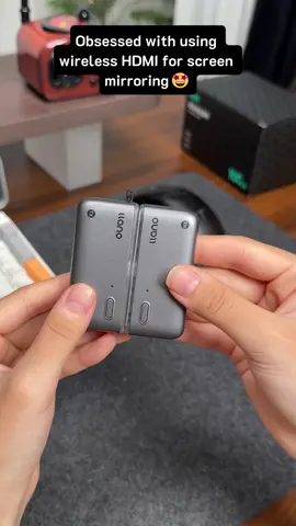 This little thing will definitely amaze you. This is llano wireless HDMI.#wirelesshdmi #screenmirror #wireless #fypシ #tv 