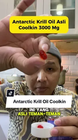 Rekomendasi Minyak Antarctic Krill Oil Asli 3000 kg dari Coolkin #antarctickrilloil #krilloil #krilloilsupplements #coolkin #coolkinantarctickrilloil 