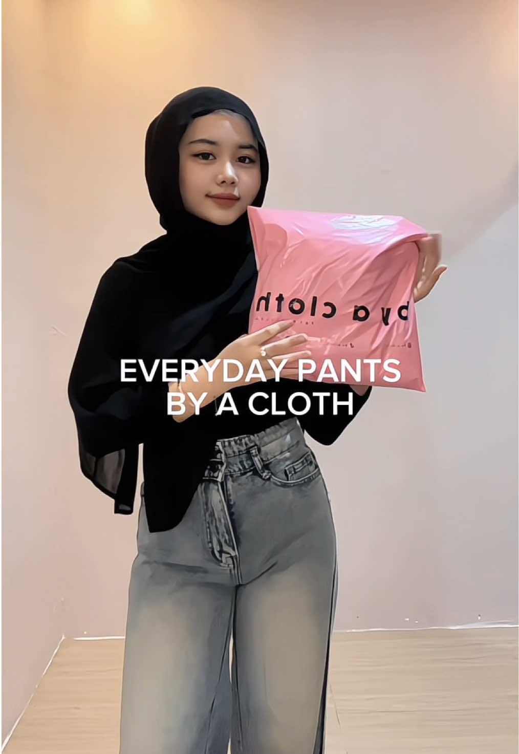 ketagihan pake celana everyday pants karna simple no ribet ribet🫶🏻 #byaclothcircle 