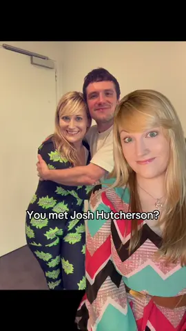 Actually I flew to Paris from the US to meet him so it kind of was 😂 some effort was required but it was worth it 🥹 #joshhutcherson 