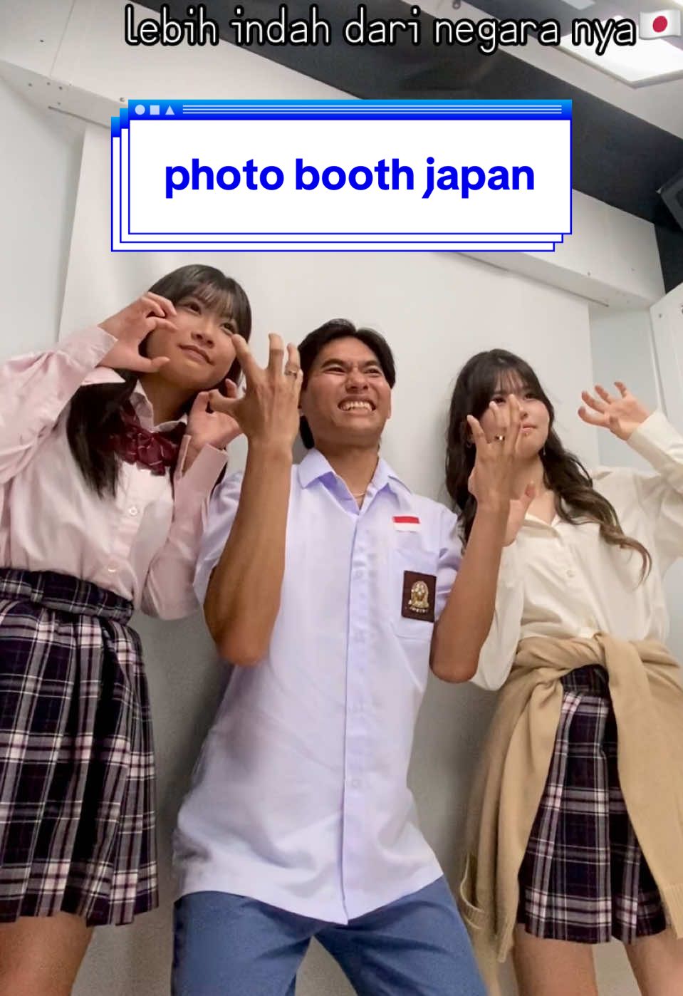 photo booth bareng cewe jepang#jepang #photobooth #fypage 