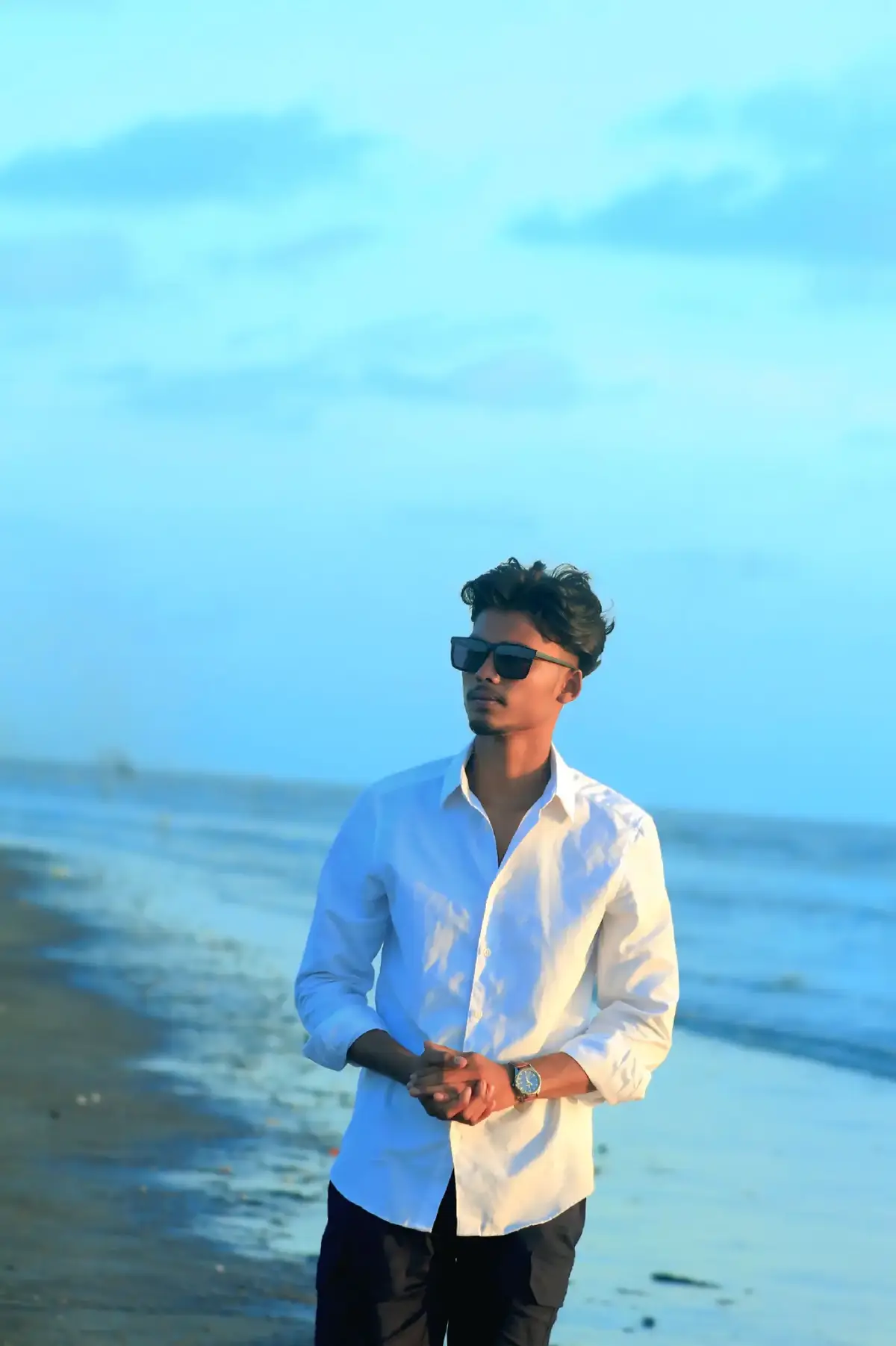 #fyp #bdcomunity🔗🇧🇩 #bdtiktokofficial #sea #sunset 
