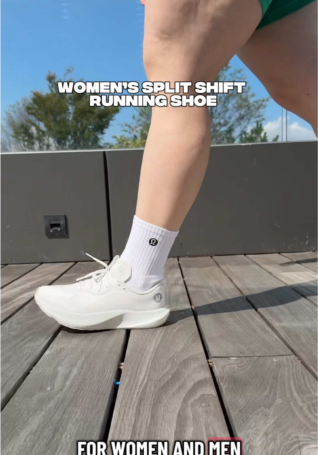 #ad Split Shift Running Shoe is my favorite footwear innovation yet from @lululemon #lululemoncreator 