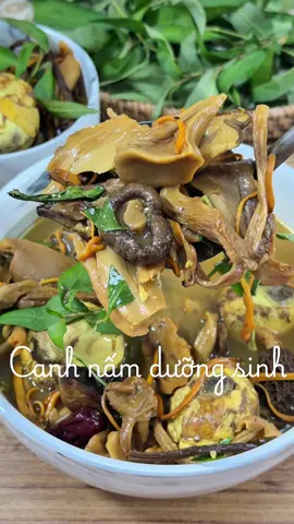 Canh nấm dưỡng sinh, 1 người khỏe 2 người vui #setcanhnamduongsinh15vi #canhnamduongsinh #thichcay #viral #tranmyle1992 