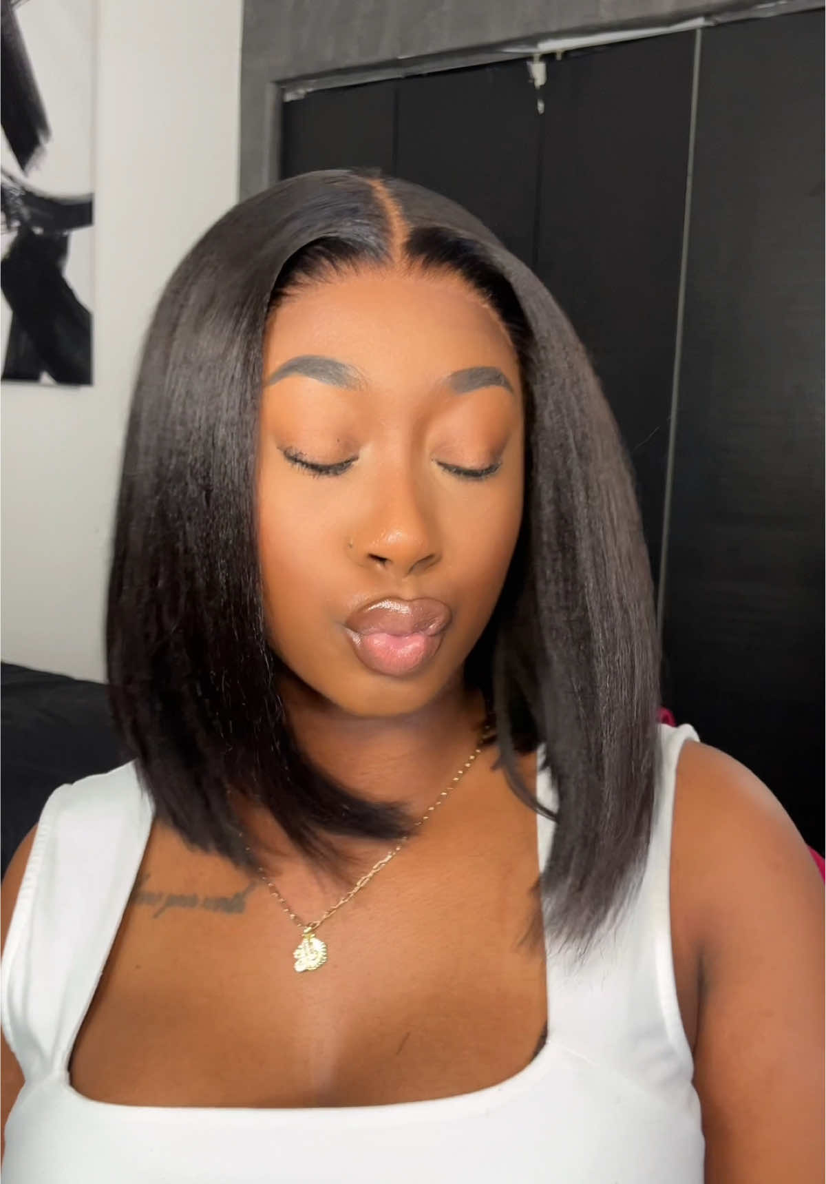 & when in need of a good affordable bob wig? Shop @nadula hair @nadulahairwig @nadulahairshop_ 🫶🏾🙂‍↕️ #wiginstall #fallfreshness #tiktokshoprestock #getreadyforfashionweek #bobhaircut 