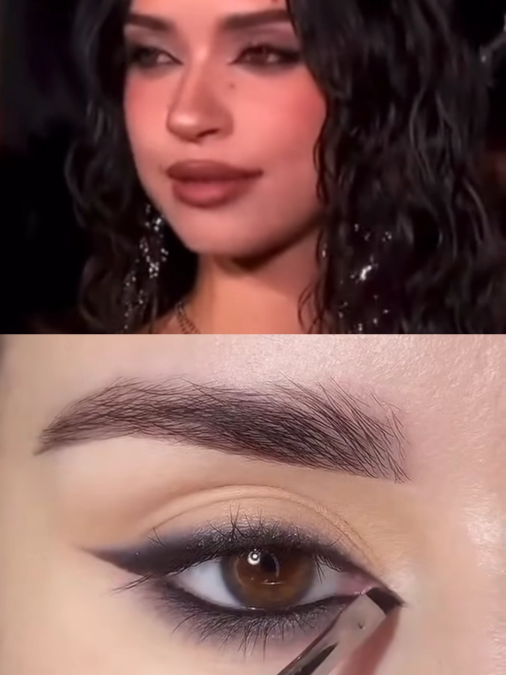 latina mommy dani makeup tutorial. #makeup #beauty #fyp #daniela 