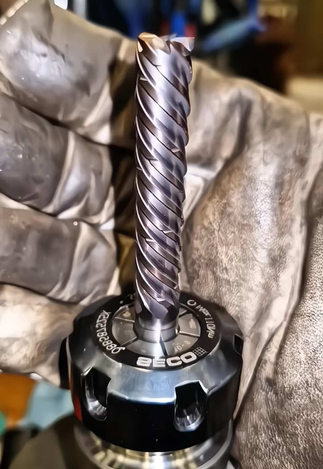 Extended milling cutter#cuttingtools #cnctools #cnc #cncmachining #carbide 