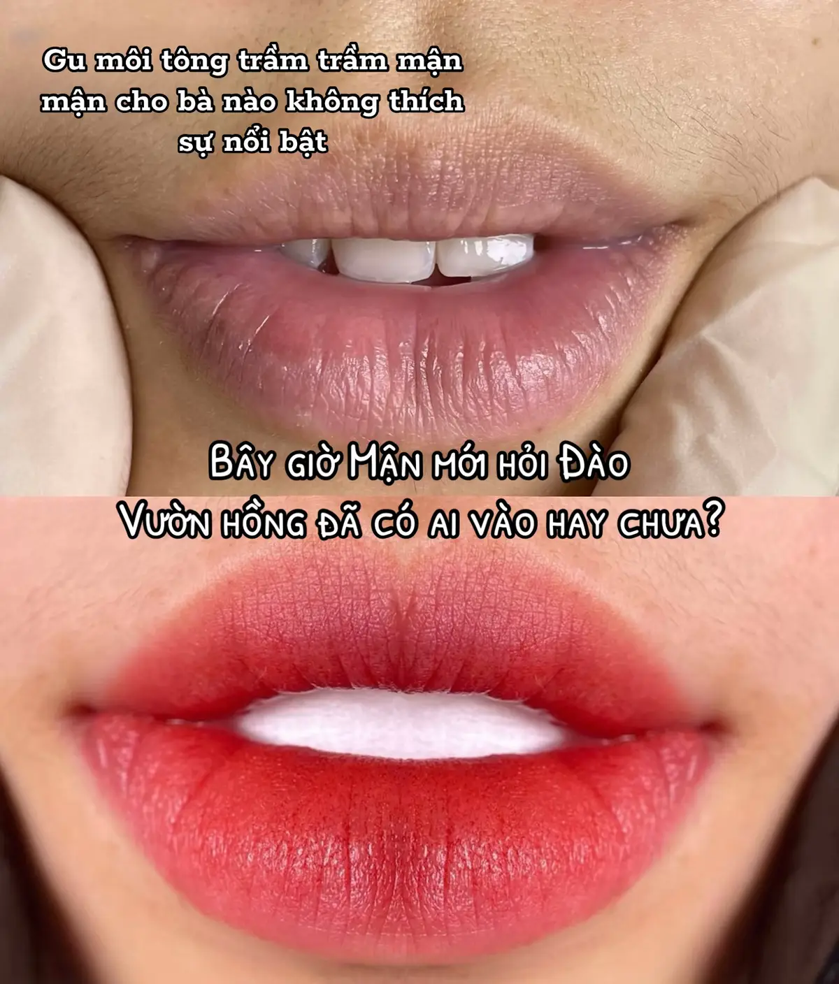 Lên cho các bà mài môi mận đào #phunmoiximuoi #phunmoidep #phunmoihcm #phunmoidalat #phunmoitanvien 