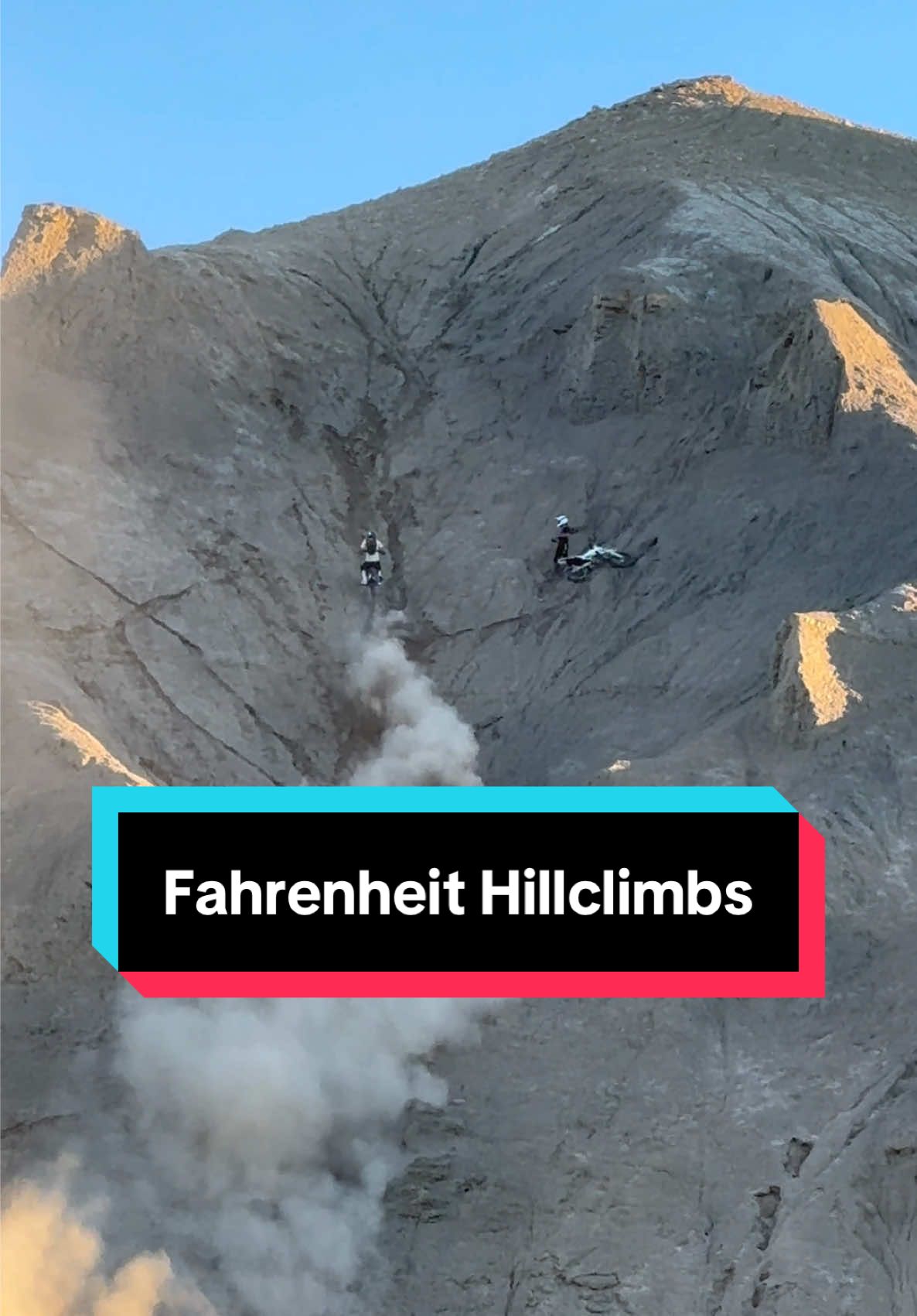 Had some crazy rain ruts at Fahrenheit! Made the main line pretty challenging but after a couple attempts we had a good beat in trail.  @braxton2424 #dirtbike #hillclimb #freeride #fyp #offroad 