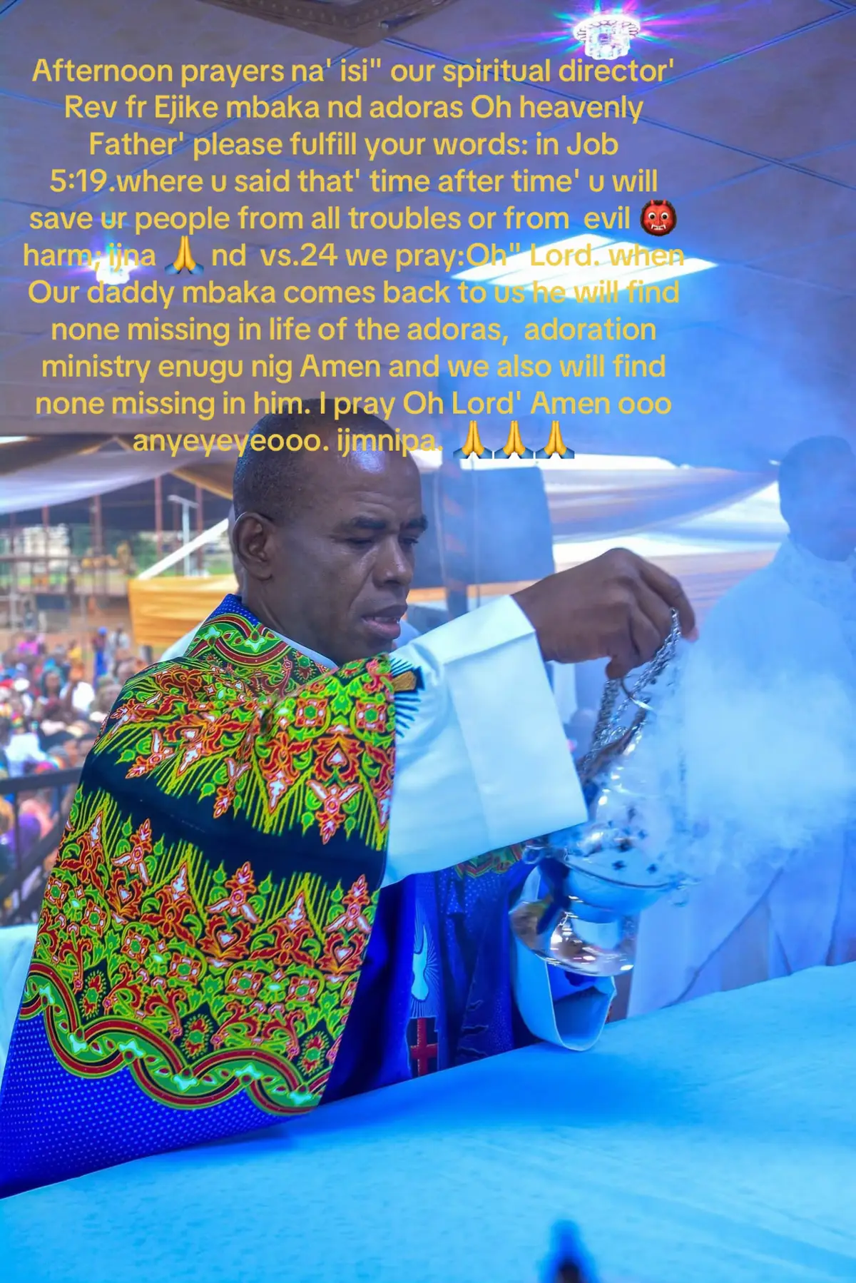 God please continue to bless Rev father mbaka#adorationministryenugunigeria #adorationministry #adorationsongs #prayer #smithgal34 