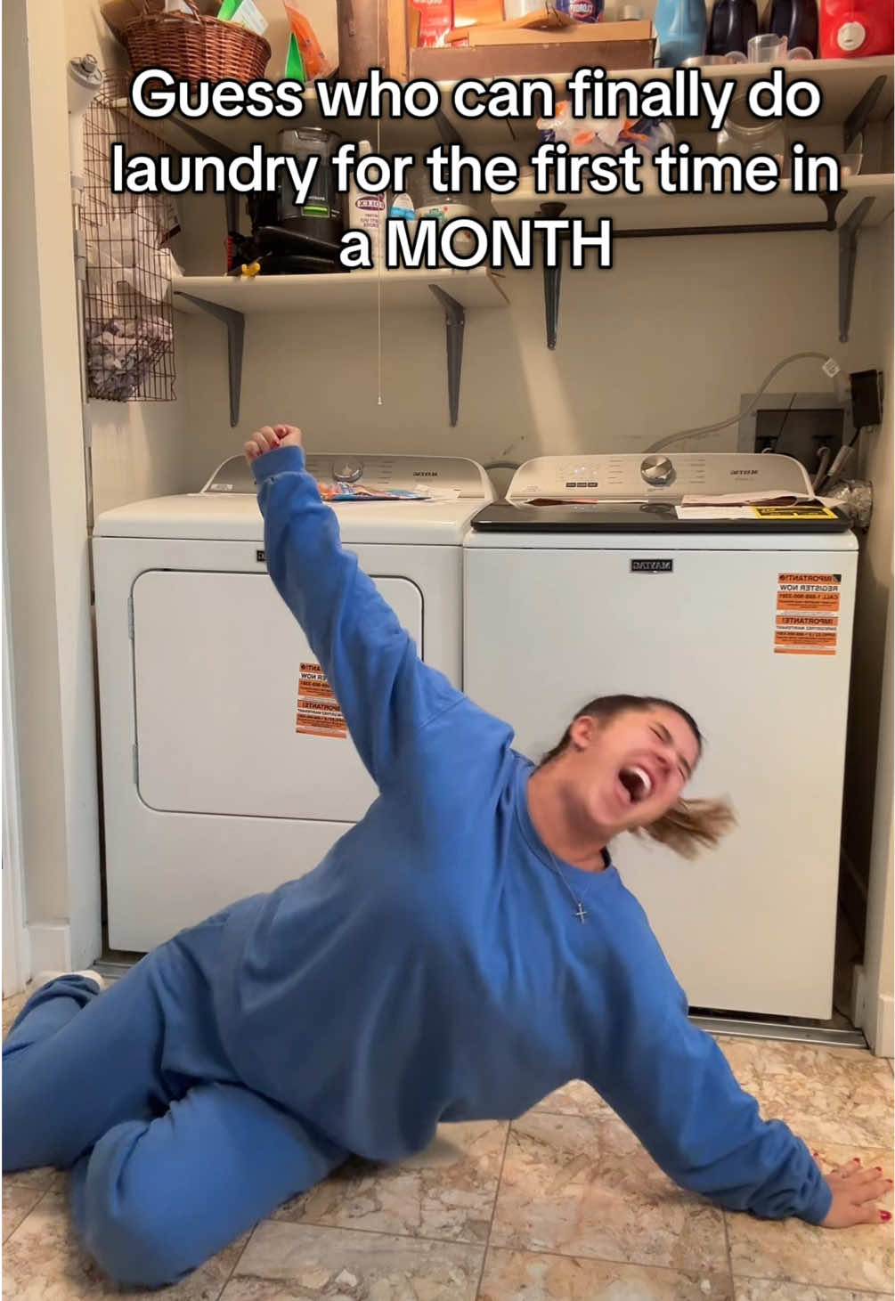LOWES TO SAVE THE DAY. 3rd times the charm I guess. I’ll be doing laundry for the next week straight to try to catch up 🙃 #laundry #newappliances #lowes #savestheday #thirdtimesthecharm 