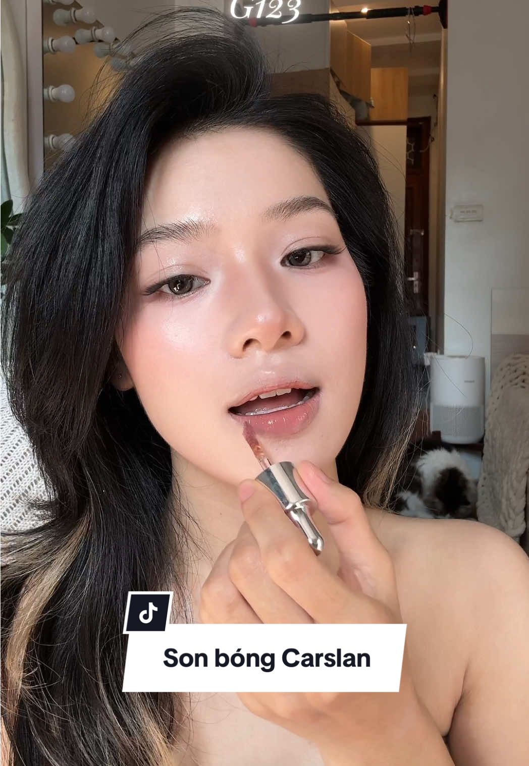 chúm chím môi xinh Caslan G123, G106, G201 #makeup #làmđẹp #son #sonduong #caslan 