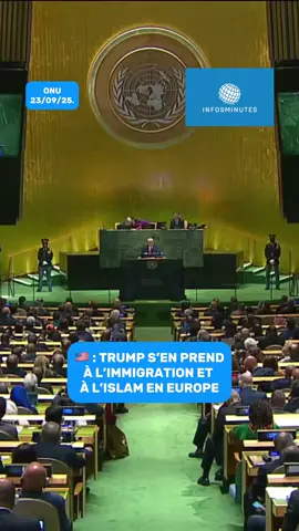 🇺🇸 / ☪️ : La Charge de Trump contre l’immigration en Europe.