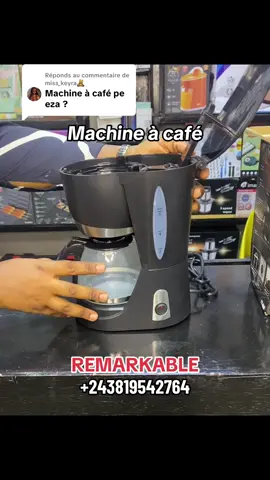 Réponse à @miss_keyra🧸 Kinshasa📍Lingwala Huilerie, No 175 avenue Kabalo croisement première direction, Référence salle de fête la Palmeraie. Lubumbashi📍Centre-ville avenue Kasaï coin Mobutu, bâtiment Bambam au fond du couloir, référence boutique Julong. @ #remarkable_ps #machineacafe #coffeemachine #lubumbashi😘🌺congolaise🌺😍 #kinshasa🇨🇩 