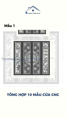 Tổng hợp 10 mẫu cửa CNC siêu đẹp. Anh em nào cần liên hệ Tôn thép Cường Thịnh Phát | Tôn thép Cường Thịnh Phát nhận gia công CNC theo yêu cầu #giacongcnc #cncmachine #giacongcokhi #tonthepcuongthinhphat 