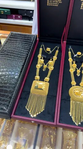 فخامة وجمال الذهب البحريني في مجوهرات بيت الذهب🌟 #ذهب #مجوهرات #ذهب_بحريني #gold 