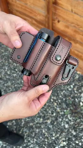 Don’t settle for manufactured gear when you can get gear that’s built to last.  All HANDMADE IN THE USA #artisan  Small Business #leathercraft  Customize the right sized options for your #tools #multitool  and #flashlight  at www.taleofknives.com 