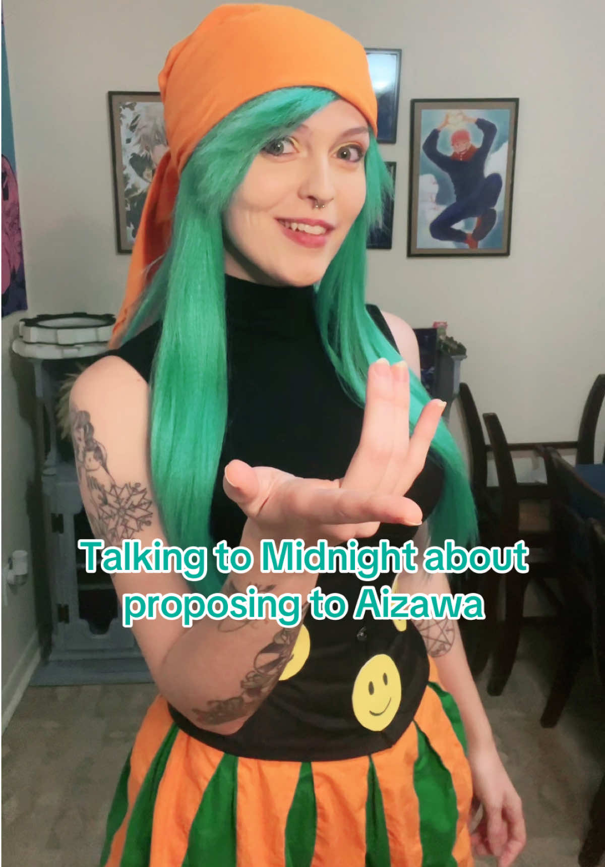 This is just Ms. Joke 24/7, let’s be real 😂 gotta love that determination though, I guess.  #myheroacademia #bnha #msjoke #cosplay #aizawa 