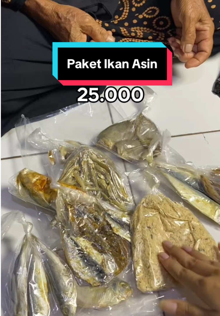 Paket murah ikan asin #ikanasin #ikanasinmurah #ikanpeda 