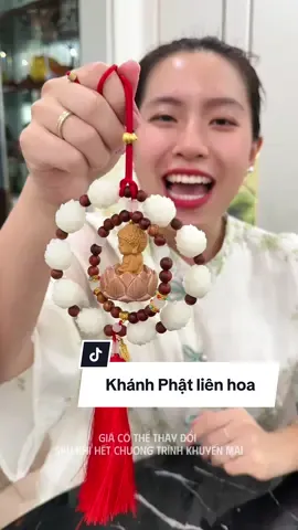 Khánh Phật liên hoa treo trên xe ô tô #khanhtreoxe #khanhtreoxeoto #ngocngannga 