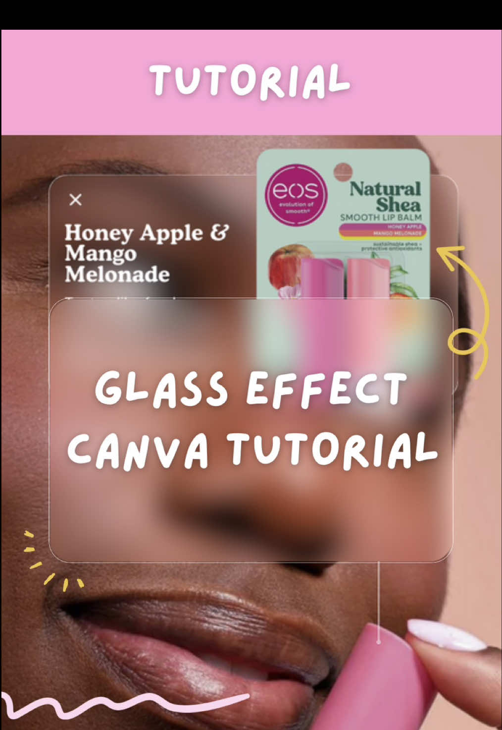 glass effect tutorial in @Canva ✨🪞🪩 #canvatutorial #canvadesign #designturial #graphicdesigntutorial 
