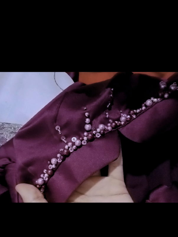 ngantuk🫠#tutorialpayet #jasapasangpayet #fyp #payetmewah #payetpasir 