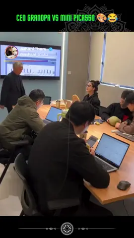 🎨 CEO Grandpa & Granddaughter | Colours Never Fade, Only Get Funnier 😂 Description: Grandpa came in like a true CEO of style 💼👔, bragging that his colours never fade 🎨. But the granddaughter? She’s the real artist of chaos 👧😂. From doodling on his reports ✍️ to painting his “serious CEO face” with crayons 🖍️, she proved that family fun is brighter than any corporate plan. Because in this office, the only thing permanent isn’t ink—it’s laughter and colours that never fade 🌈🤣. Tag your “CEO” who talks big but still loses to the kid every time 👇 #CEOGrandpa #GranddaughterPower #FamilyComedy #ColoursNeverFade #FunnyReels