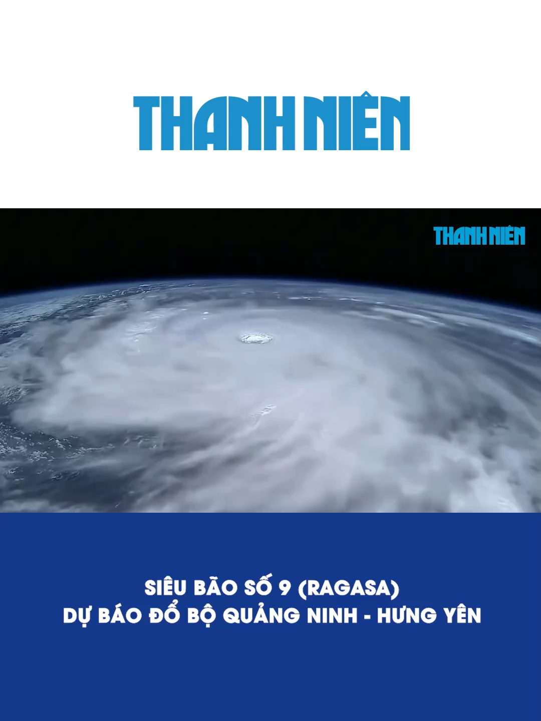 Siêu bão số 9 (Ragasa) vẫn giật cấp 17, dự báo đổ bộ Quảng Ninh - Hưng Yên #tiktoknews #tiktokthanhnien #ragasa #biendong